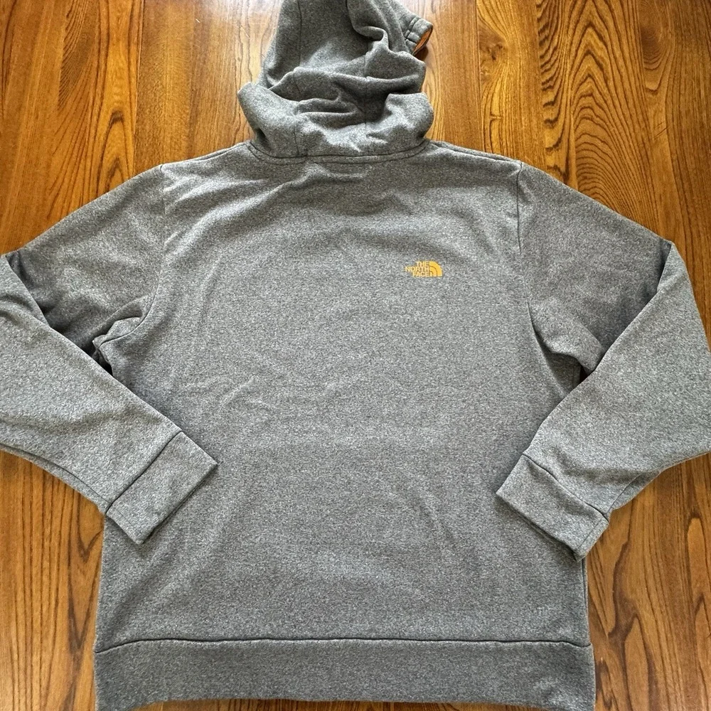 The North Face‎ Grey Orange Pullover Hoodie Men's Size L